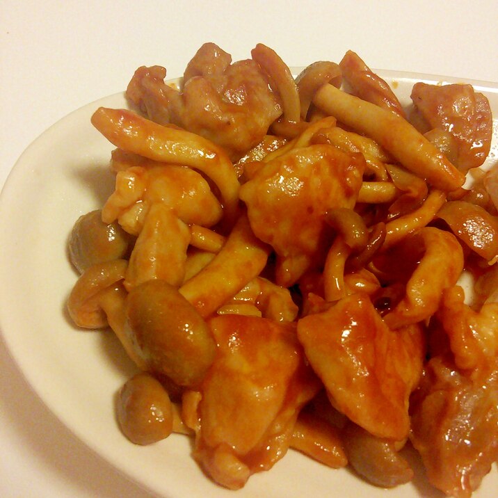 子供が喜ぶ 簡単 しめじと鶏もも肉のケチャップ炒め レシピ 作り方 By みずたまsweet 楽天レシピ 子供が喜ぶ 簡単 しめじと鶏もも肉のケチャップ炒め レシピ 作り方 By みずたまsweet 楽天レシピ